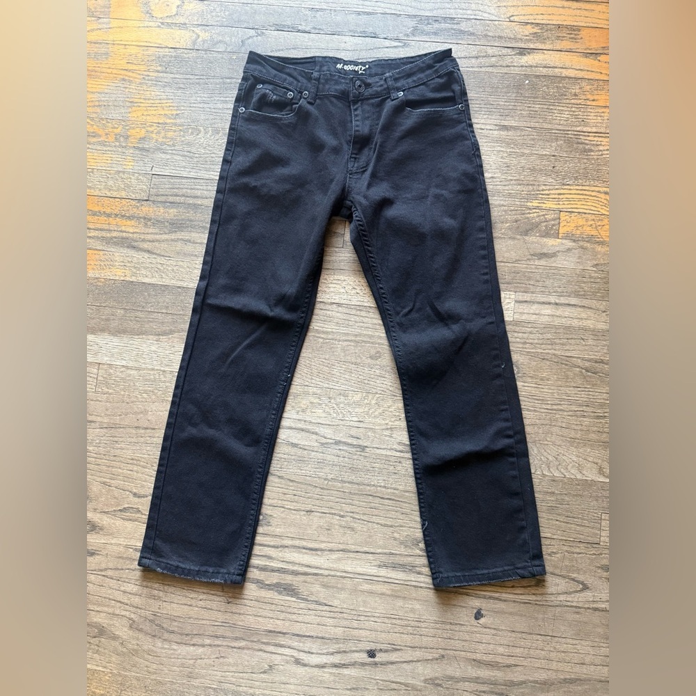 M.Society Black Slim Straight Jeans 30x30
Stretch Denim RN137118 Men's Trendy